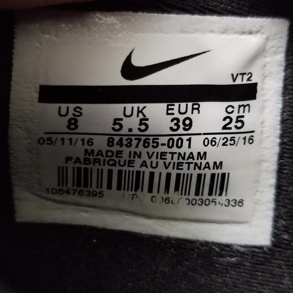 Nike - LunarEpic Low Flyknit Oreo Black Running Shoes - Women's 8 - 843765-001 - Picture 12 of 12